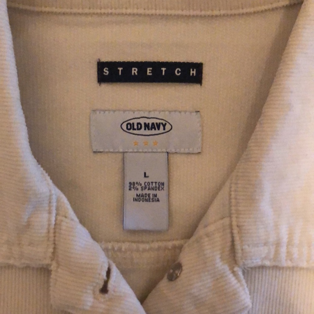 Vintage‎ Old Navy Button down Corduroy Jacket Size Large - Picture 2 of 3